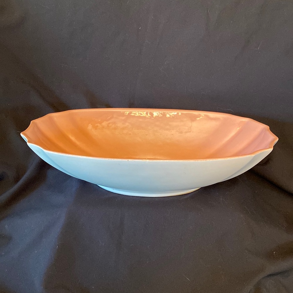 Vintage Gladding-McBean Ceramic Centerpiece Bowl!